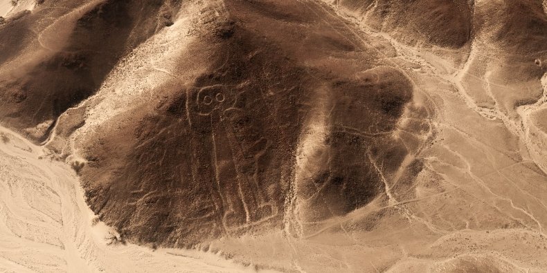 Astronaut Nazca Lines