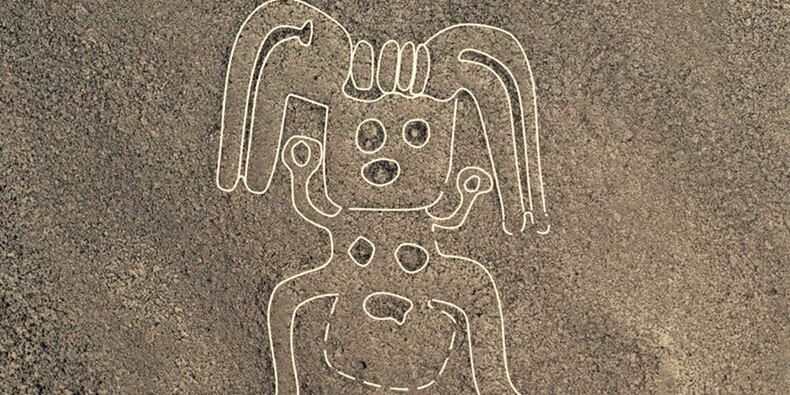 humanoid nazca geoglyph