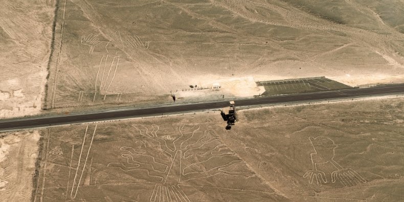 nazca lines viewing tower