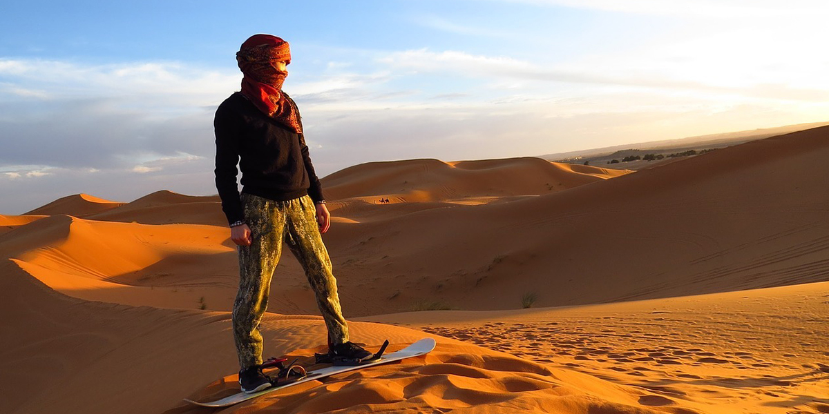 sandboarding in nazca